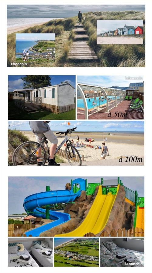 Mobile-home 100m plage Utah Mme SURGET Sainte-Marie-du-Mont  Extérieur photo